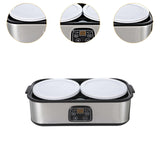 Maxbell Automatic Yogurt Maker Low Noise Glass Containers for Restaurant Home Bakery