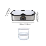 Maxbell Probiotic Yogurt Maker Jam Ice Cream Machine for Dining Room Party Gathering