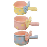 Maxbell Fruit Salad Bowl with Handles Ceramic Soup Crock for Cereal Beef Stew Pasata Yellow