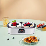Maxbell Yogurt Machine 1.4L Auto Shut Off Glass Cups for Dining Room Restaurant Shop