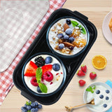 Maxbell Yogurt Machine 1.4L Auto Shut Off Glass Cups for Dining Room Restaurant Shop
