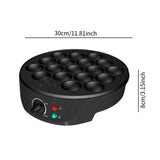Maxbell Electric Takoyaki Maker 18 Holes Nonstick Takoyaki Pan for Camping Cafe Home