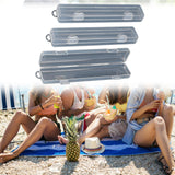 Maxbell 3x Travel Toothbrush Case Business Compact Chopsticks Spoon Fork Storage Box