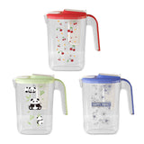 Maxbell Fridge Door Water Pitcher Portable Water Jug for Barbecue Parties Restaurant red