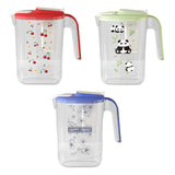 Maxbell Fridge Door Water Pitcher Portable Water Jug for Barbecue Parties Restaurant red