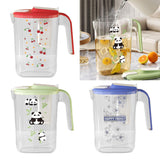 Maxbell Fridge Door Water Pitcher Portable Water Jug for Barbecue Parties Restaurant red