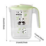 Maxbell Fridge Door Water Pitcher Portable Water Jug for Barbecue Parties Restaurant green