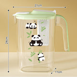 Maxbell Fridge Door Water Pitcher Portable Water Jug for Barbecue Parties Restaurant green