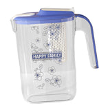 Maxbell Fridge Door Water Pitcher Portable Water Jug for Barbecue Parties Restaurant blue