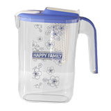 Maxbell Fridge Door Water Pitcher Portable Water Jug for Barbecue Parties Restaurant blue