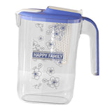 Maxbell Fridge Door Water Pitcher Portable Water Jug for Barbecue Parties Restaurant blue