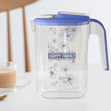 Maxbell Fridge Door Water Pitcher Portable Water Jug for Barbecue Parties Restaurant blue