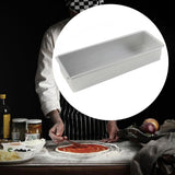 Maxbell Cheesecake Pan Nonstick Brownie Cake Baking Tray for Coffee Birthday Kitchen 25.5x8.5x5cm