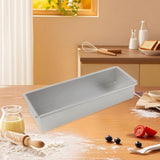 Maxbell Cheesecake Pan Nonstick Brownie Cake Baking Tray for Coffee Birthday Kitchen 25.5x8.5x5cm