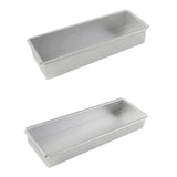 Maxbell Cheesecake Pan Nonstick Brownie Cake Baking Tray for Coffee Birthday Kitchen 25.5x8.5x5cm