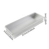 Maxbell Cheesecake Pan Nonstick Brownie Cake Baking Tray for Coffee Birthday Kitchen 25.5x8.5x3cm