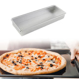 Maxbell Cheesecake Pan Nonstick Brownie Cake Baking Tray for Coffee Birthday Kitchen 25.5x8.5x3cm