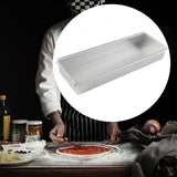 Maxbell Cheesecake Pan Nonstick Brownie Cake Baking Tray for Coffee Birthday Kitchen 25.5x8.5x3cm