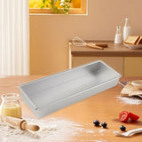 Maxbell Cheesecake Pan Nonstick Brownie Cake Baking Tray for Coffee Birthday Kitchen 25.5x8.5x3cm