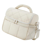 Maxbell Insulated Cooler Bag Food Container Lunch Cooler Tote for Office Hiking Trip Beige