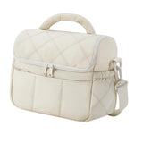 Maxbell Insulated Cooler Bag Food Container Lunch Cooler Tote for Office Hiking Trip Beige