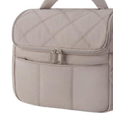 Maxbell Insulated Cooler Bag Food Container Lunch Cooler Tote for Office Hiking Trip Khaki