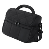 Maxbell Insulated Cooler Bag Food Container Lunch Cooler Tote for Office Hiking Trip Black
