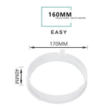 Maxbell Air Conditioner Exhaust Hose Connector High Performance Portable Accessories Length 17 cm