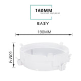 Maxbell Air Conditioner Exhaust Hose Connector High Performance Portable Accessories Length 17 cm
