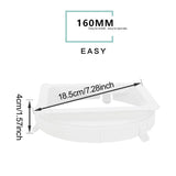 Maxbell Air Conditioner Exhaust Hose Connector High Performance Portable Accessories Length 18.5 cm