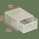 Maxbell Socks Underwear Drawer Organizer Cabinet Bin for Panty Lingerie Storing Sock M White