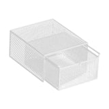 Maxbell Socks Underwear Drawer Organizer Cabinet Bin for Panty Lingerie Storing Sock M White