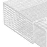 Maxbell Socks Underwear Drawer Organizer Cabinet Bin for Panty Lingerie Storing Sock M White