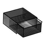Maxbell Socks Underwear Drawer Organizer Cabinet Bin for Panty Lingerie Storing Sock L Black