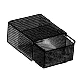 Maxbell Socks Underwear Drawer Organizer Cabinet Bin for Panty Lingerie Storing Sock M Black