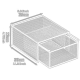 Maxbell Socks Underwear Drawer Organizer Cabinet Bin for Panty Lingerie Storing Sock M Black