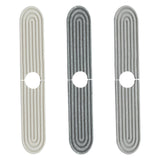 Maxbell Kitchen Sink Faucet Mat Modern Absorbent Mat for Bathroom Kitchen Countertop White