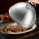 Maxbell Steak Cover Stainless Steel Food Dome Food Cover for Kitchen Steaks Barbecue