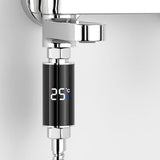 Maxbell Shower Thermometer Convenient Easy Installation Bathroom Kitchen LED Display