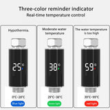 Maxbell Shower Thermometer Convenient Easy Installation Bathroom Kitchen LED Display
