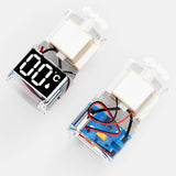Maxbell Shower Thermometer Convenient Easy Installation Bathroom Kitchen LED Display