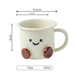 Maxbell Salad Yogurt Bowl Small Kitchen Supplies Aesthetic Dish for Salad Snack Soup Capacity 120 ml