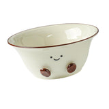 Maxbell Salad Yogurt Bowl Small Kitchen Supplies Aesthetic Dish for Salad Snack Soup Capacity 600 ml