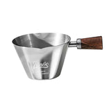 Maxbell Espresso Measuring Cup Latte Art Coffee Mug 90ml for Cappuccino Parties Home Silver
