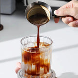 Maxbell Espresso Measuring Cup Latte Art Coffee Mug 90ml for Cappuccino Parties Home White