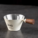 Maxbell Espresso Measuring Cup Latte Art Coffee Mug 90ml for Cappuccino Parties Home White