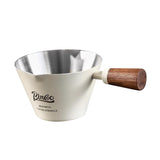 Maxbell Espresso Measuring Cup Latte Art Coffee Mug 90ml for Cappuccino Parties Home White