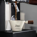 Maxbell Espresso Measuring Cup Latte Art Coffee Mug 90ml for Cappuccino Parties Home White
