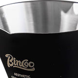Maxbell Espresso Measuring Cup Latte Art Coffee Mug 90ml for Cappuccino Parties Home Black