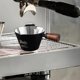 Maxbell Espresso Measuring Cup Latte Art Coffee Mug 90ml for Cappuccino Parties Home Black